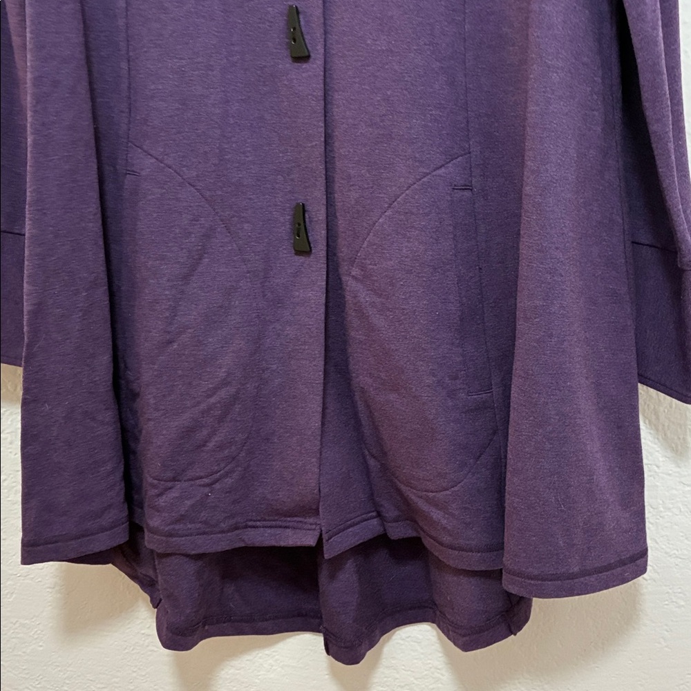 Soft Surroundings Purple Topper - Picture 9 of 11